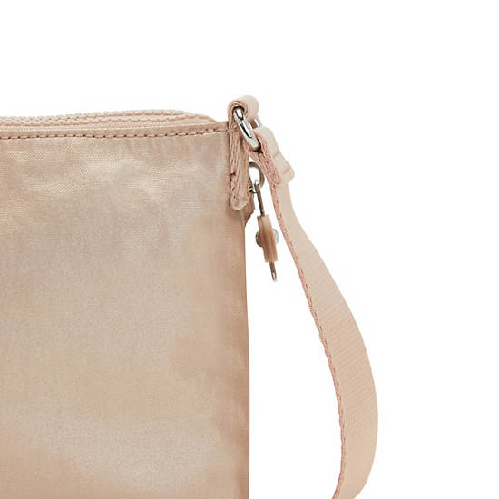 Kipling Boyd Metallic Crossbodytassen Goud | België 2120PJ